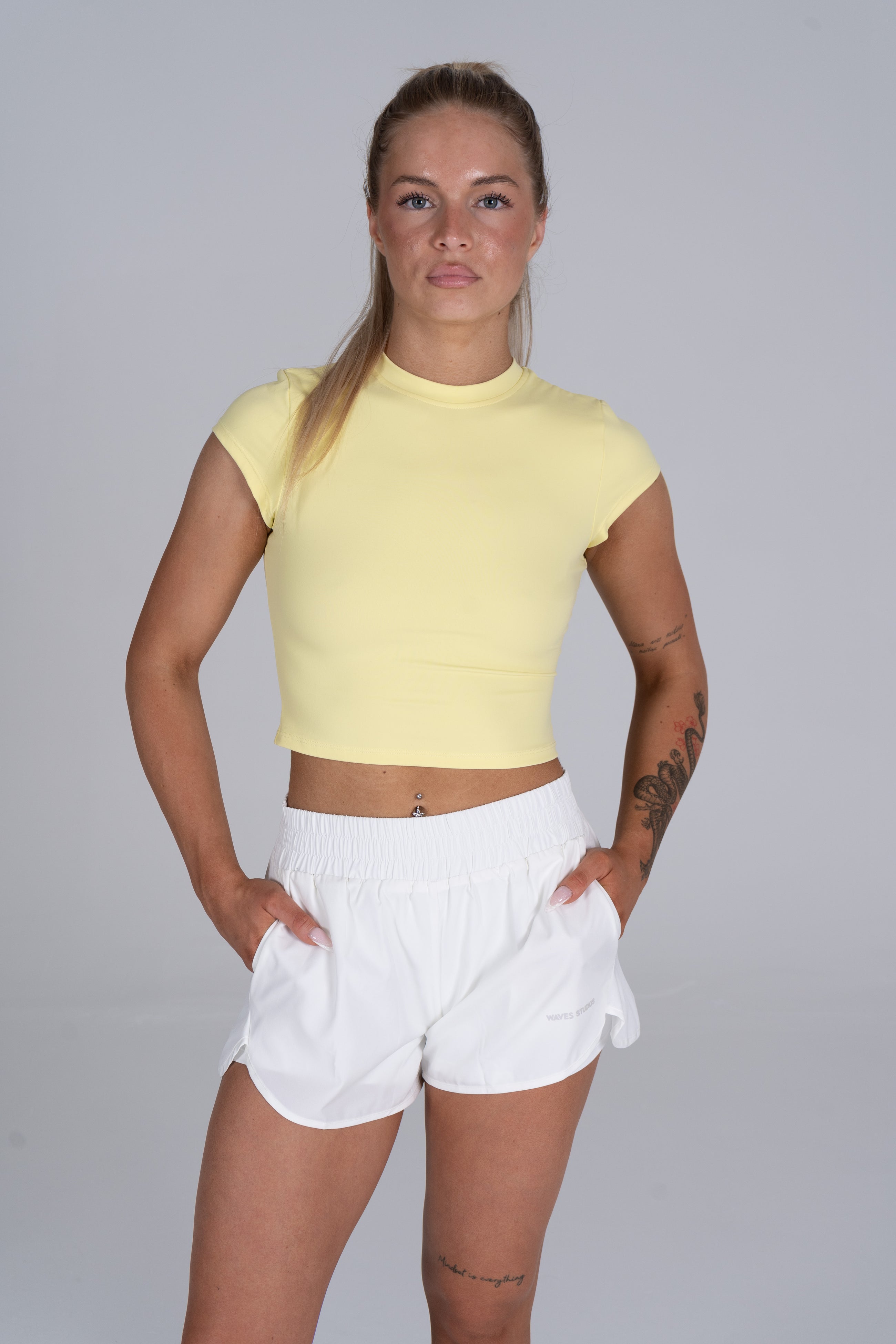 Cap-sleeve Tee