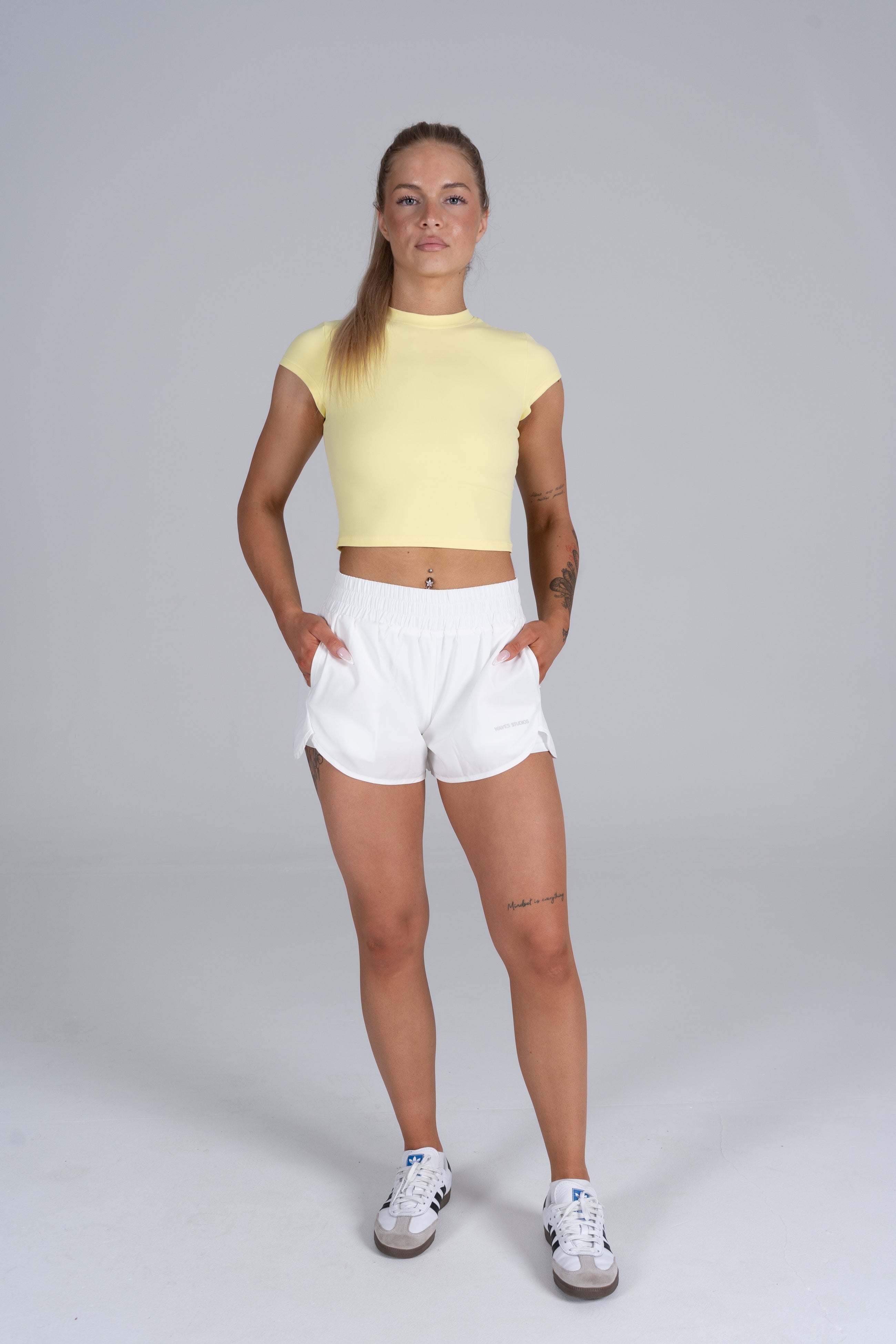 Cap-sleeve Tee