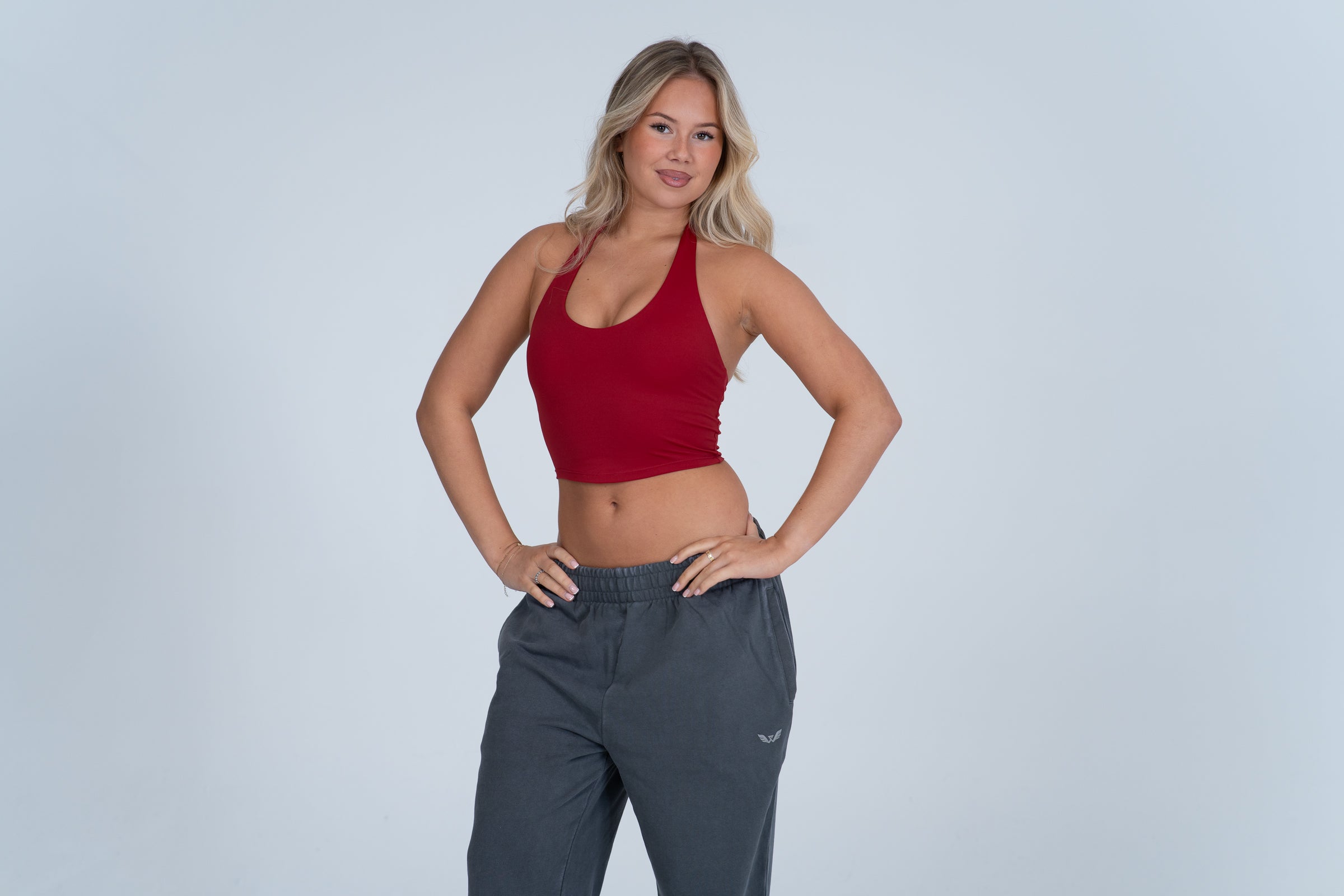 Glaze™ V-Neck Halter Tank