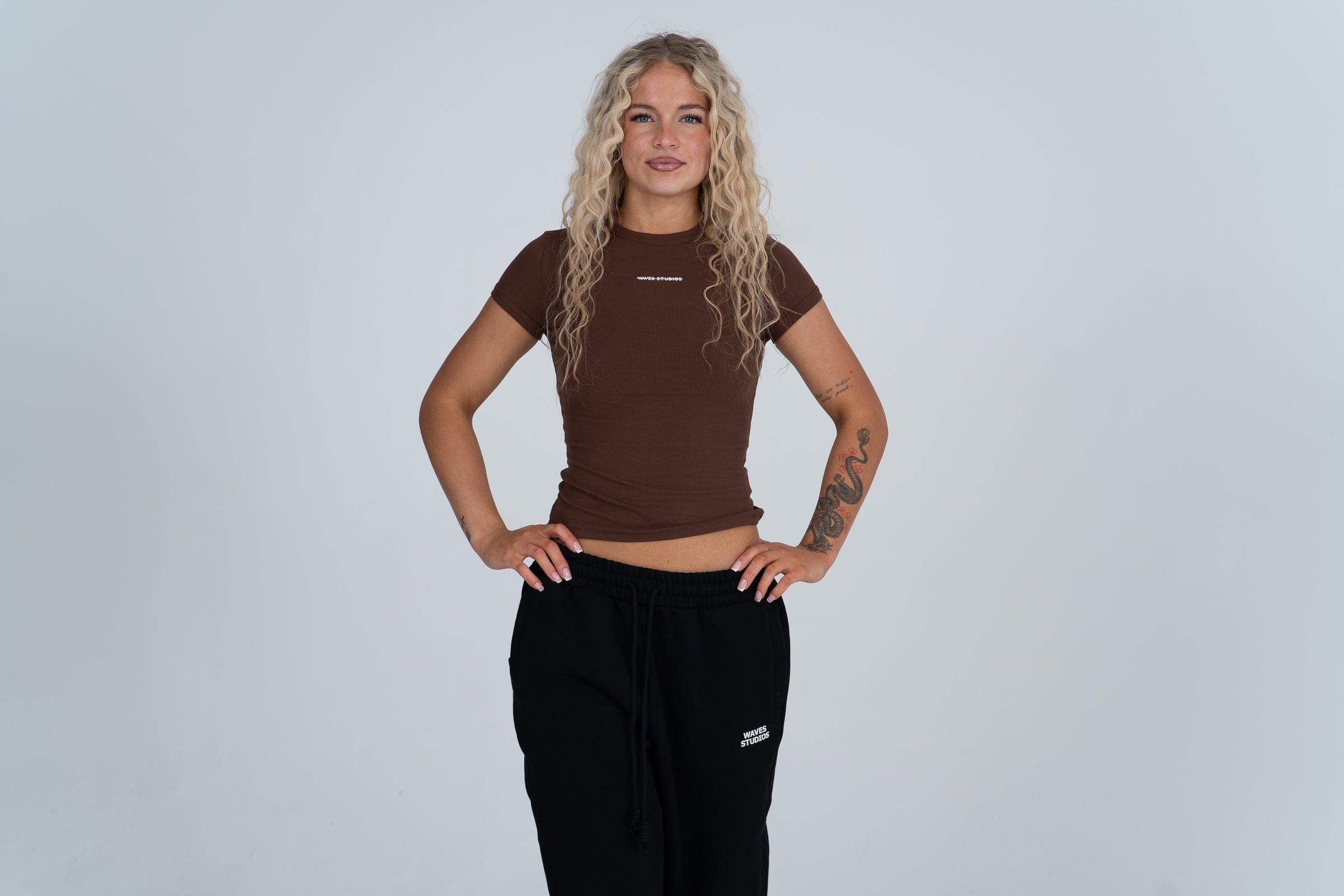 Crewneck Fitted Tee