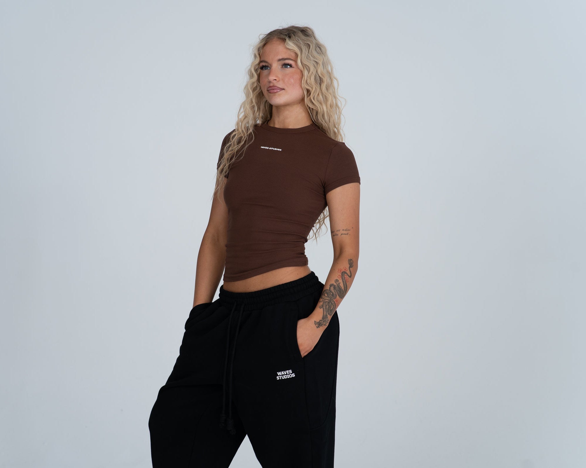 Crewneck Fitted Tee