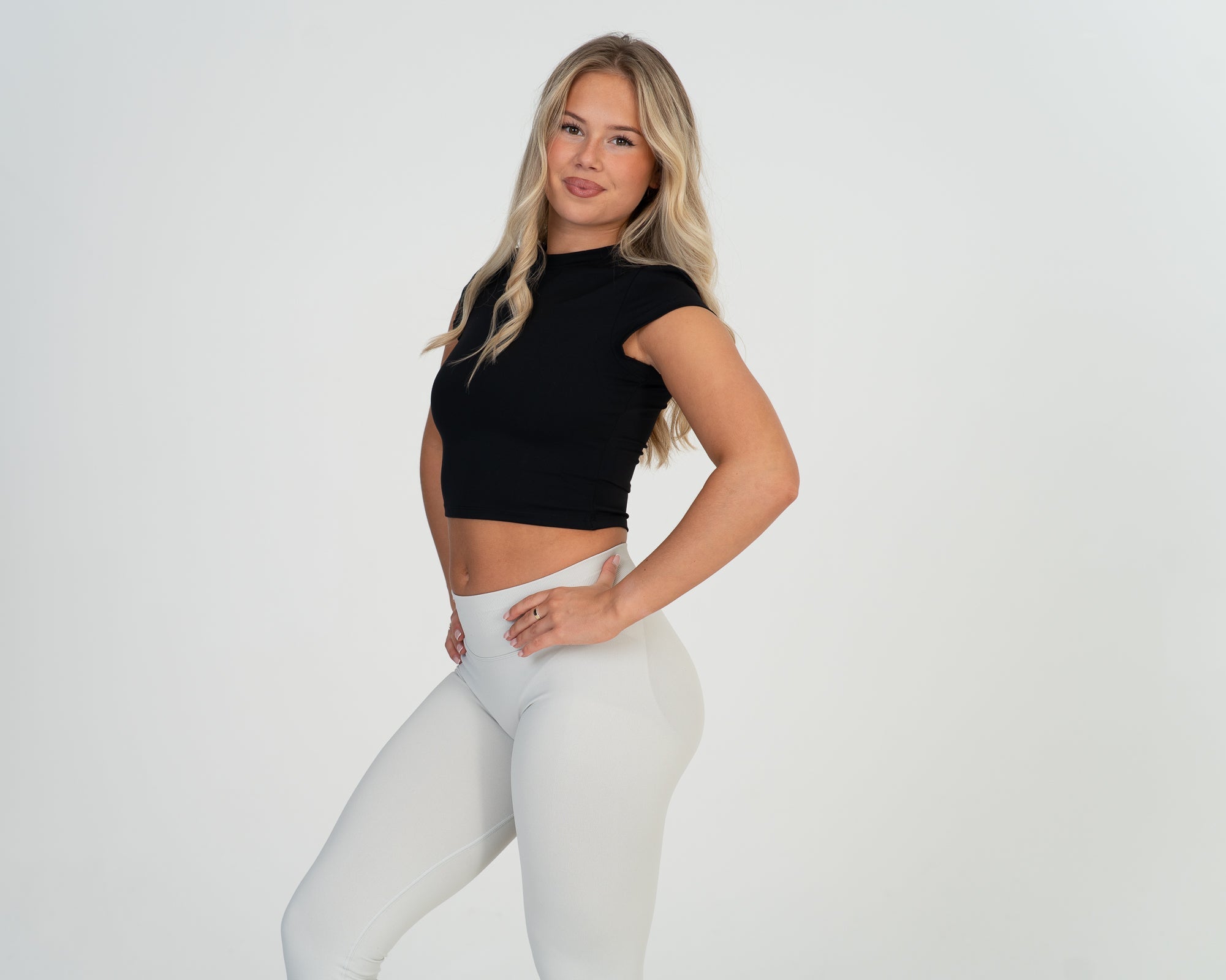 Cap-sleeve Tee