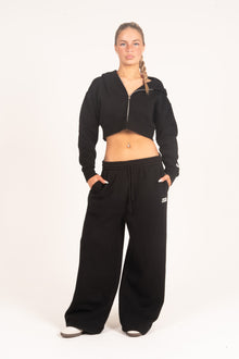 Cropped Zip Hoodie - Deluxe Lounge™