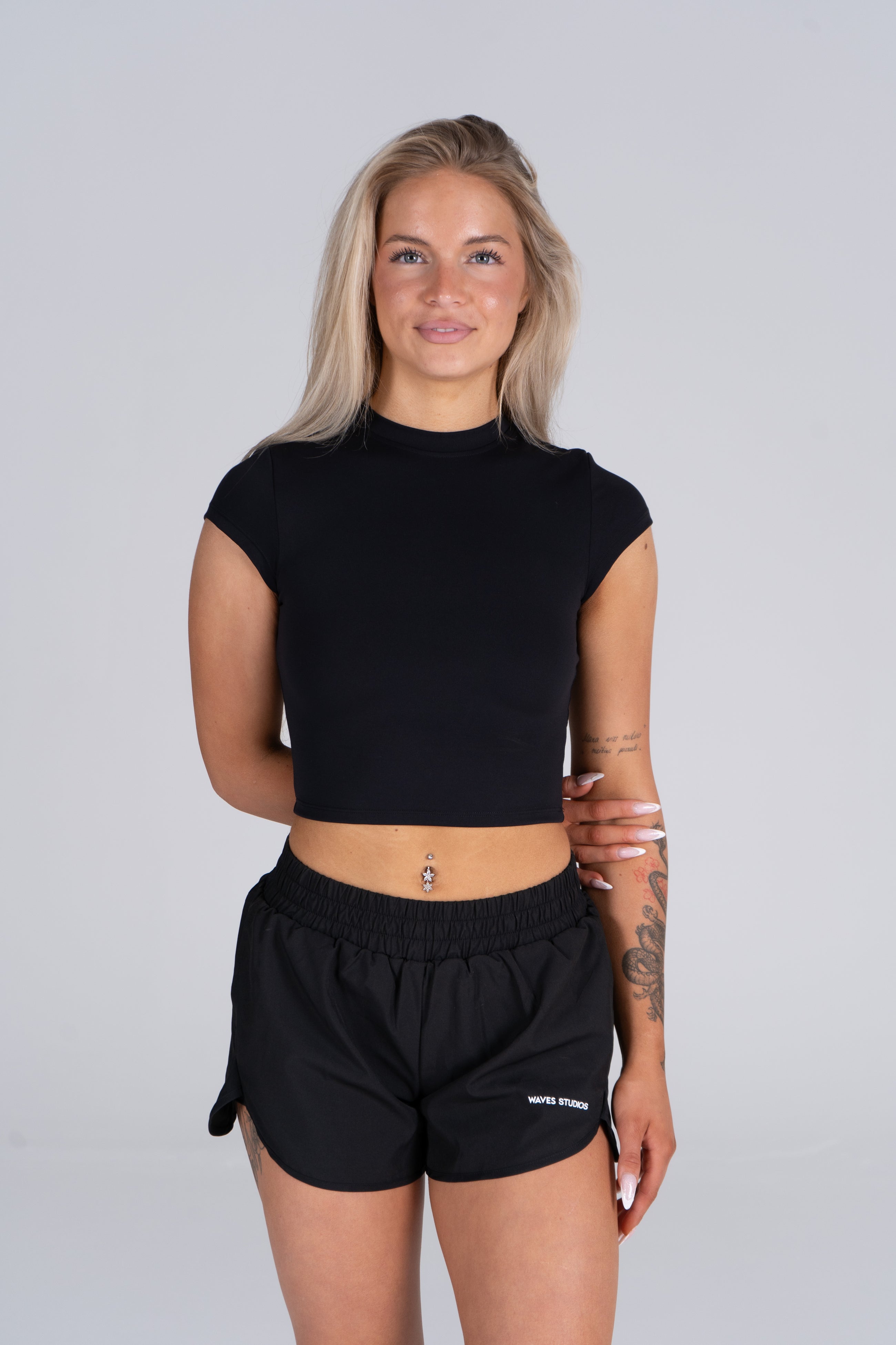 Cap-sleeve Tee