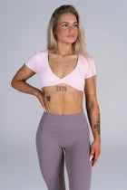 Softluxe™ - Front Twist SS Top