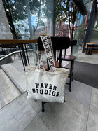 Branded Strap Tote Bag