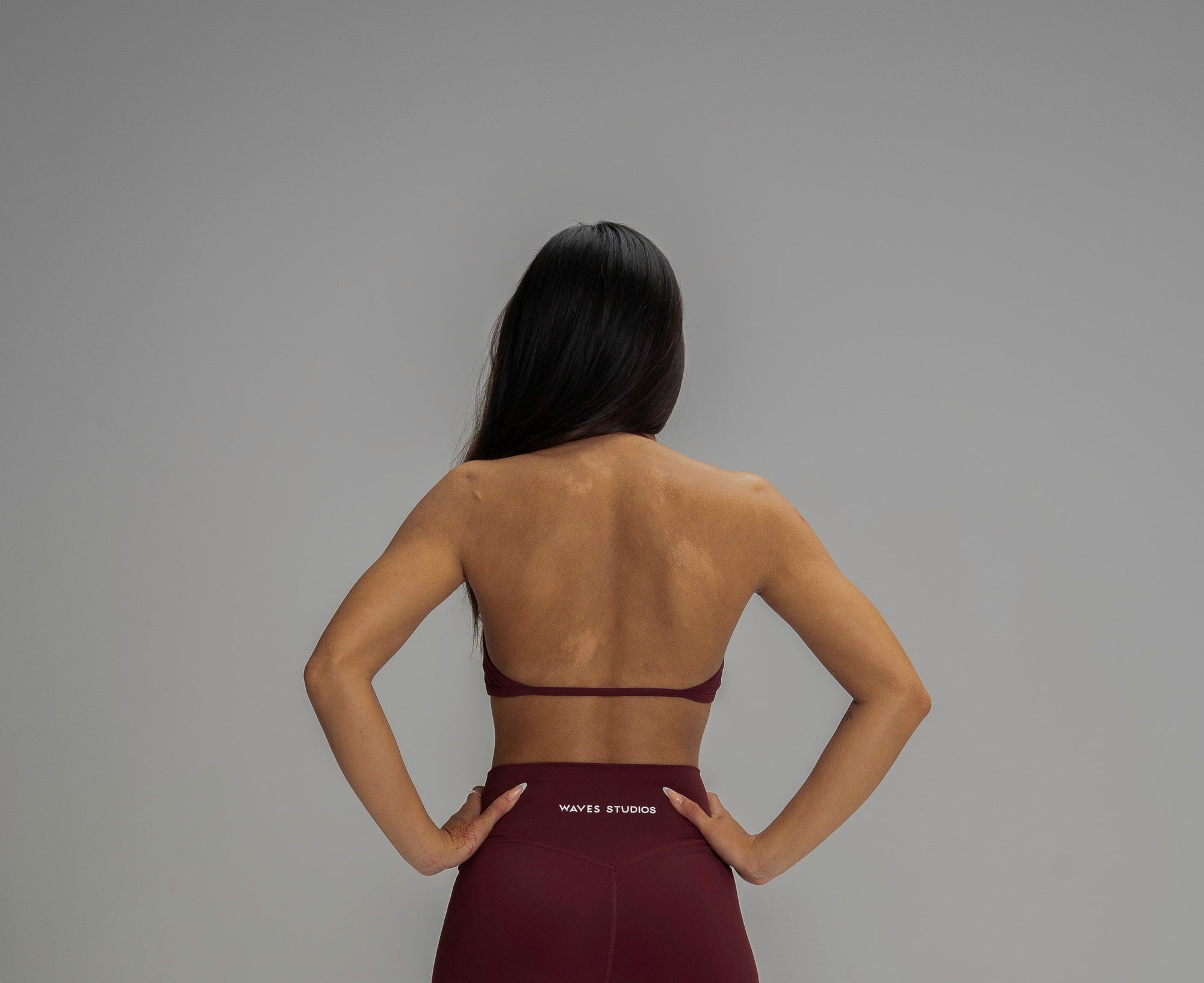 Glaze™ Minimal Halter Sports Bra