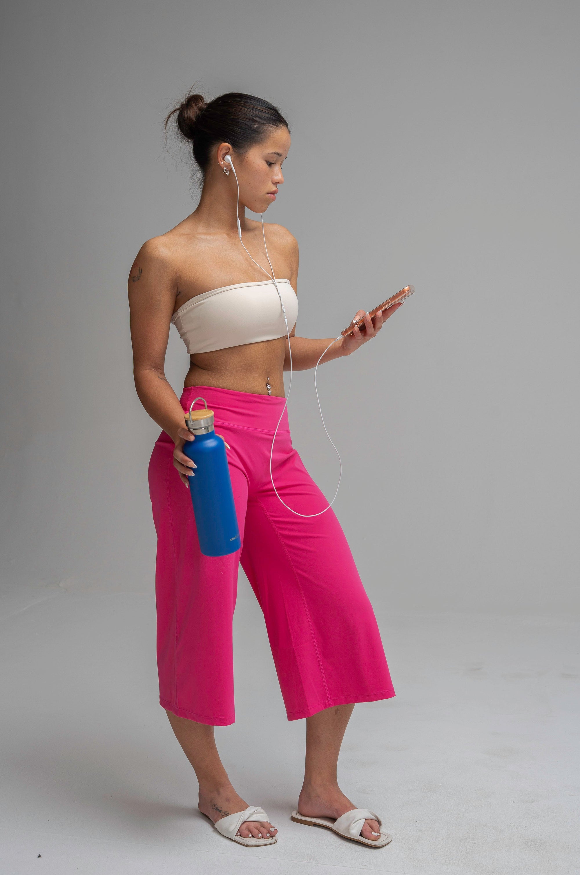 Glaze™ Wide Leg Capri