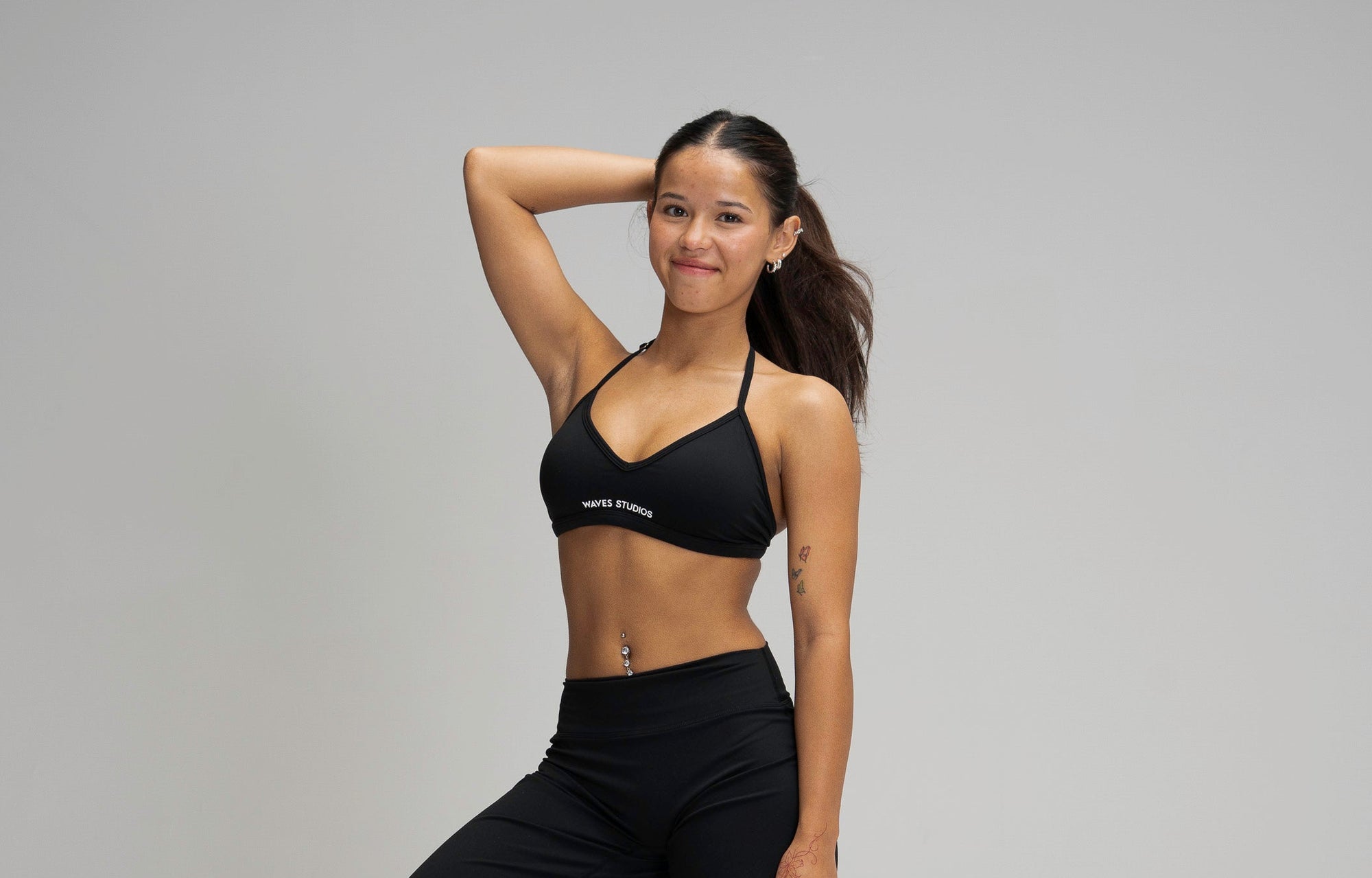 Glaze™ Diamond Neck Halter Bra