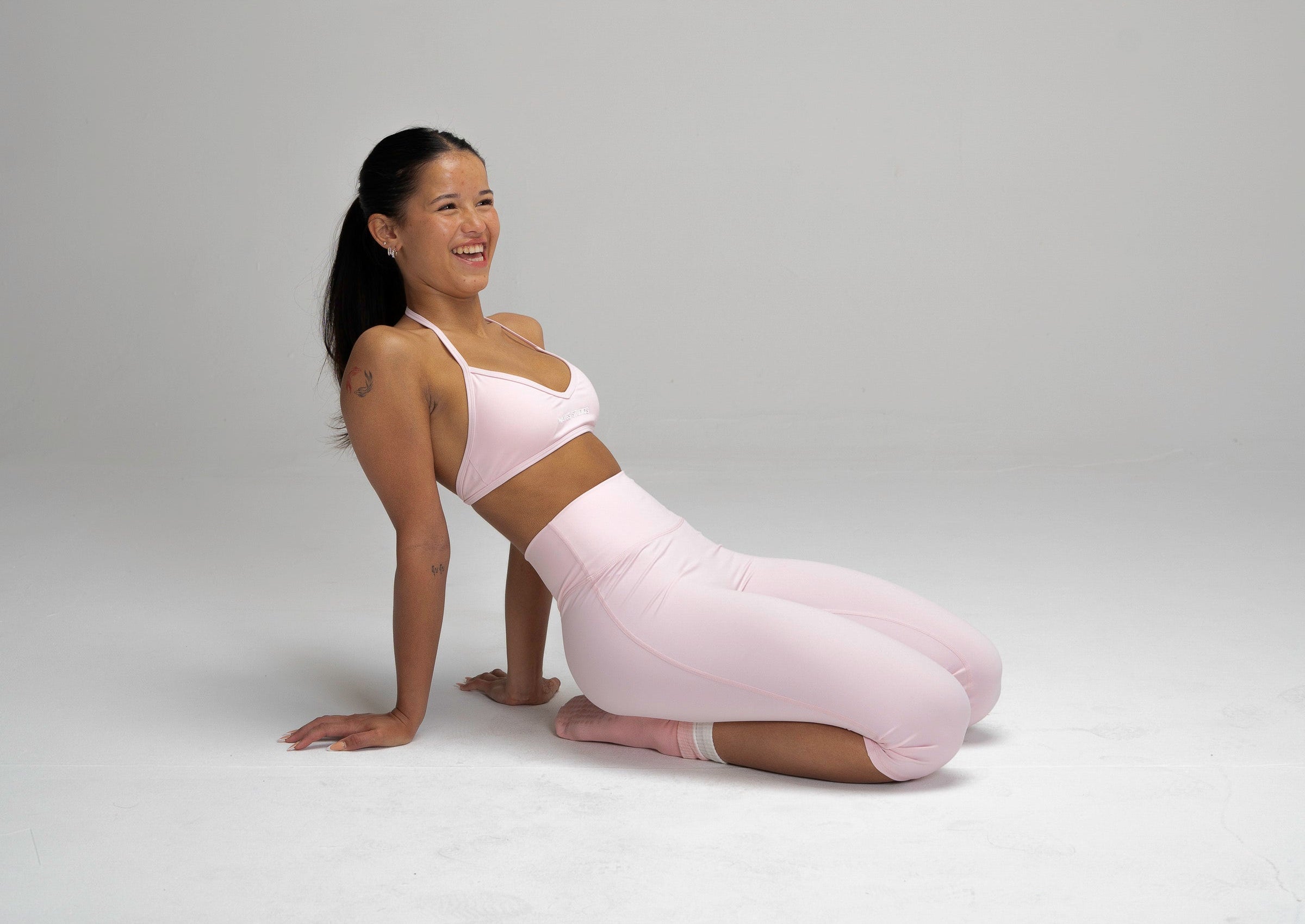 Glaze™ Minimal Halter Sports Bra
