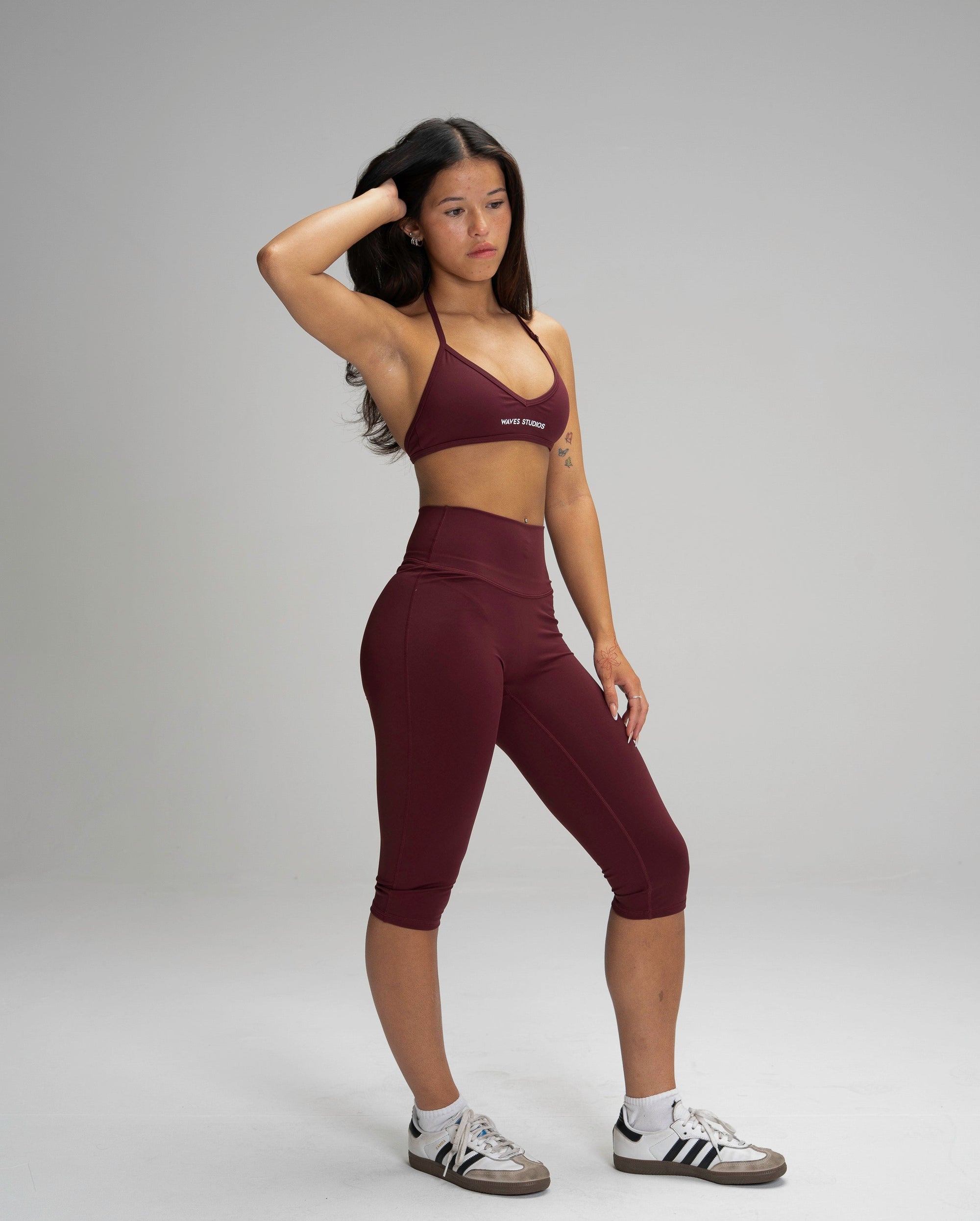 Glaze™ Minimal Halter Sports Bra