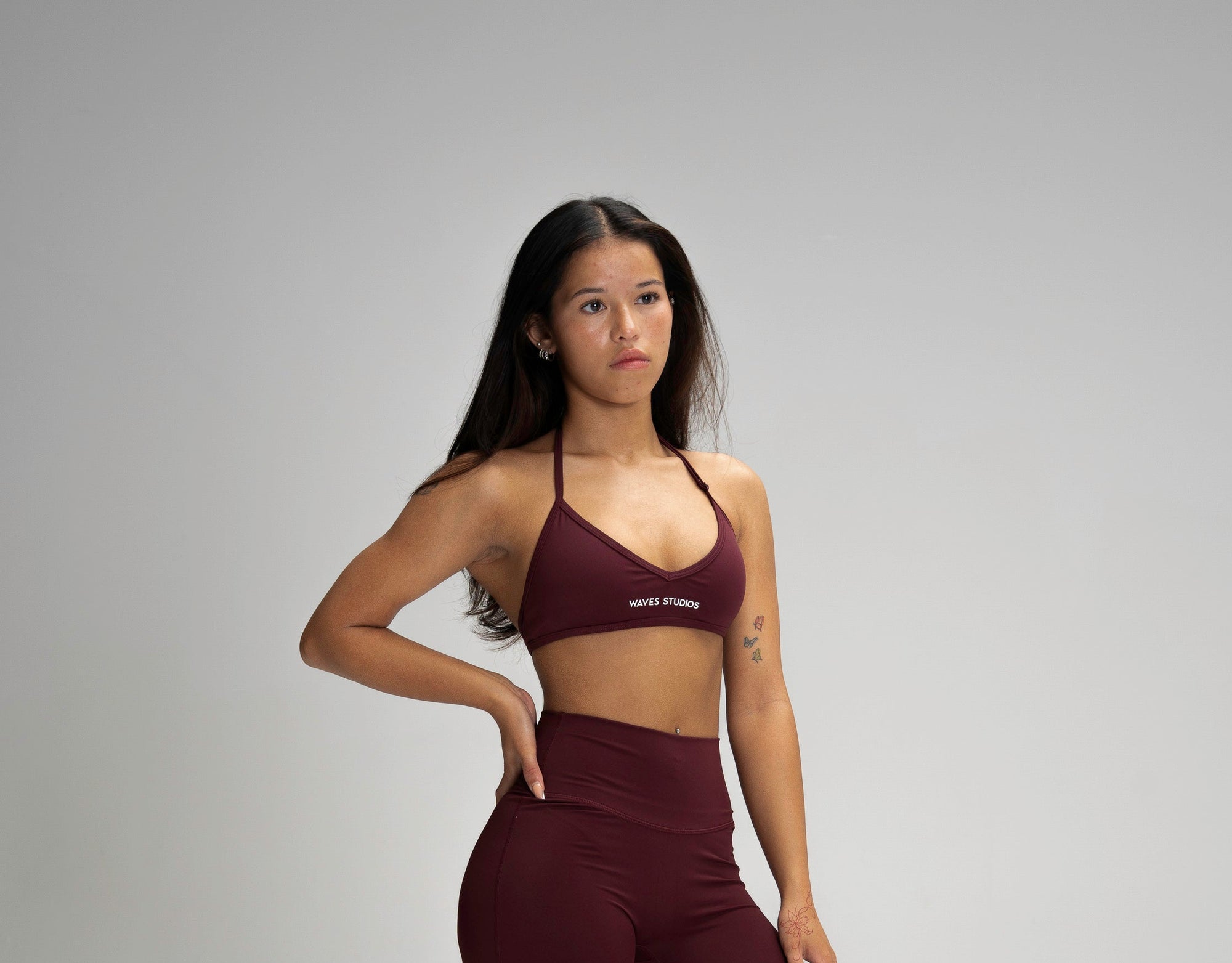 Glaze™ Minimal Halter Sports Bra