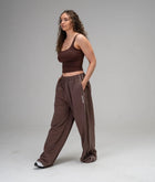 Studio Wide Leg Piped Sweatpant