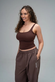 Studio Wide Leg Piped Sweatpant