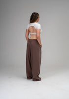 Studio Wide Leg Piped Sweatpant