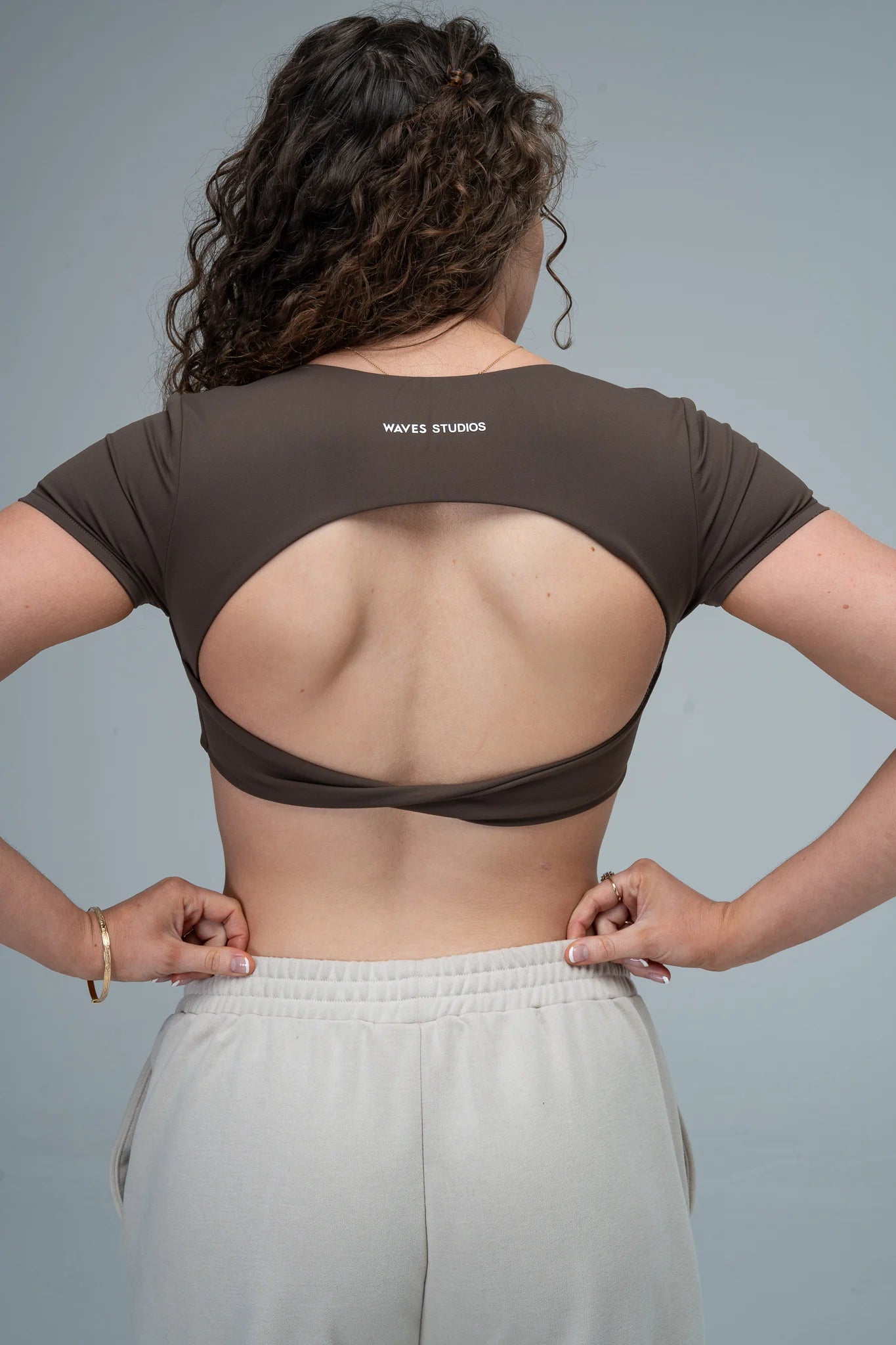 Softluxe™ - Front Twist SS Top