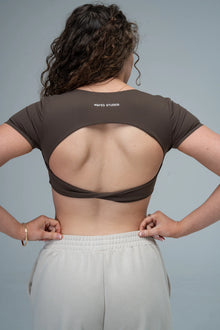 Softluxe™ - Front Twist SS Top