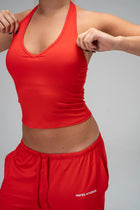 Timeless Fitted Halter Tank