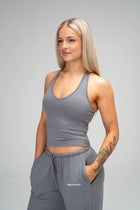 Timeless Fitted Halter Tank