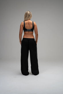 Studio Wide Leg Piped Sweatpant