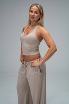Timeless Fitted Halter Tank