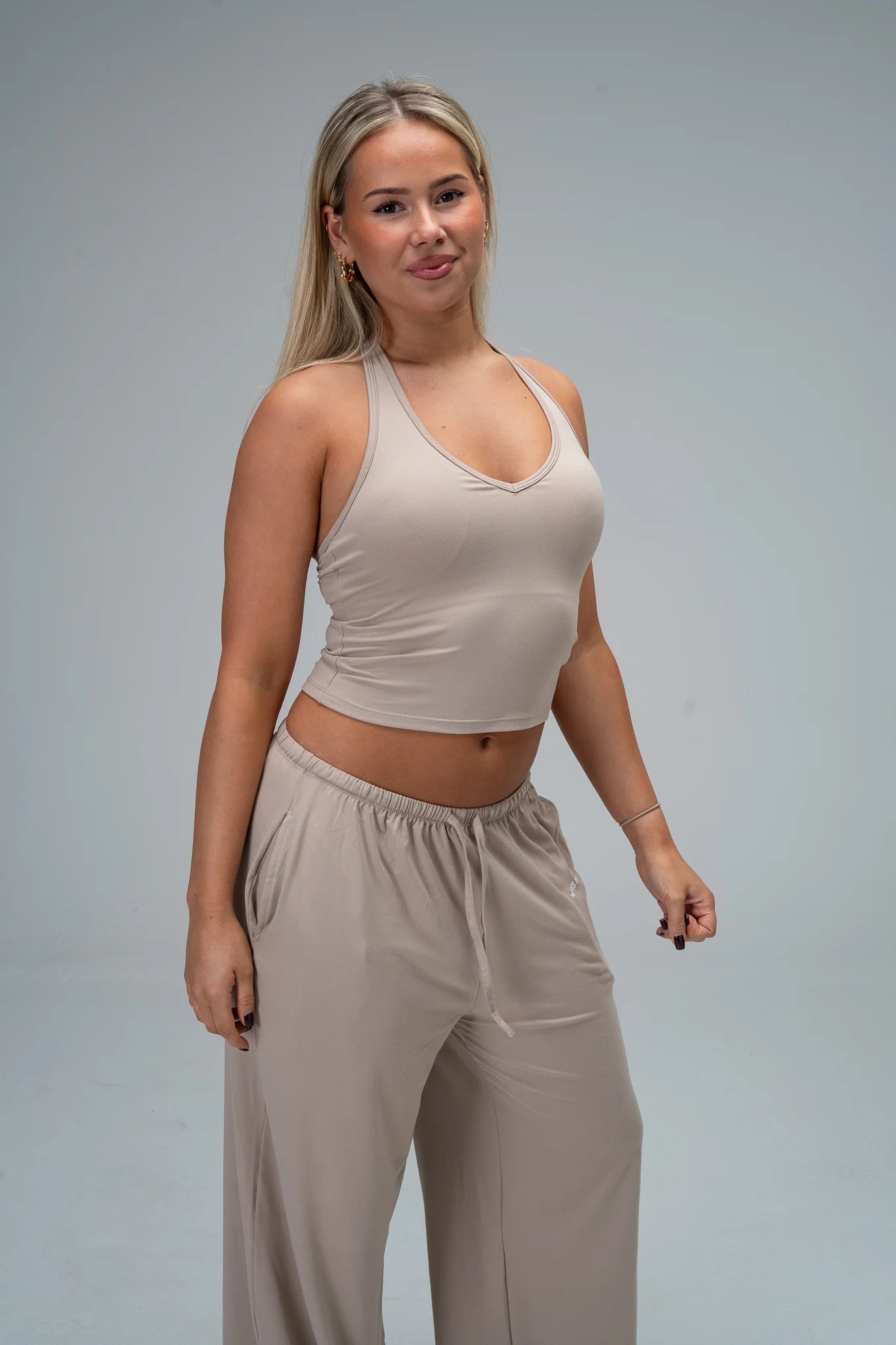 Timeless Fitted Halter Tank