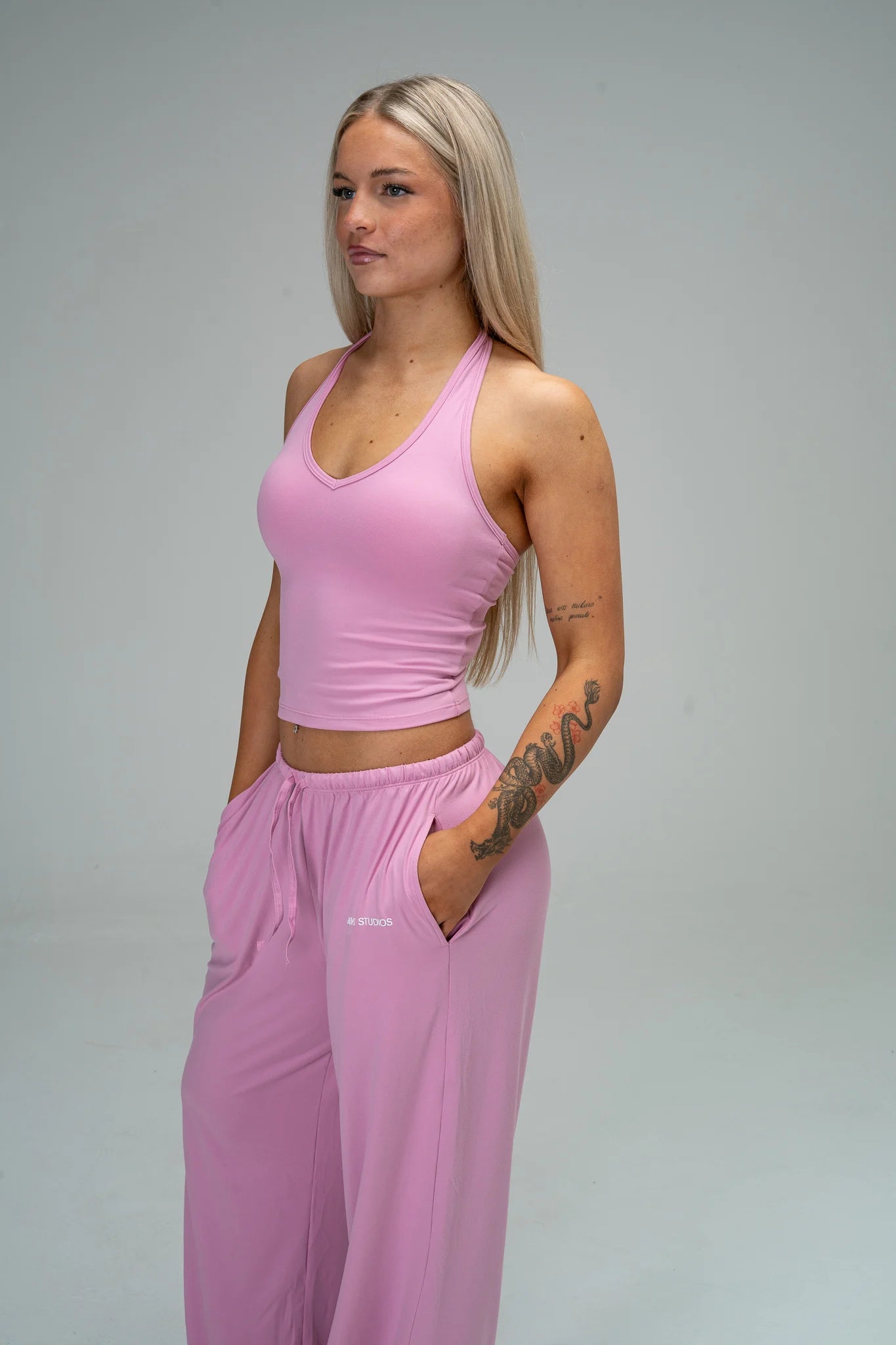 Timeless Fitted Halter Tank
