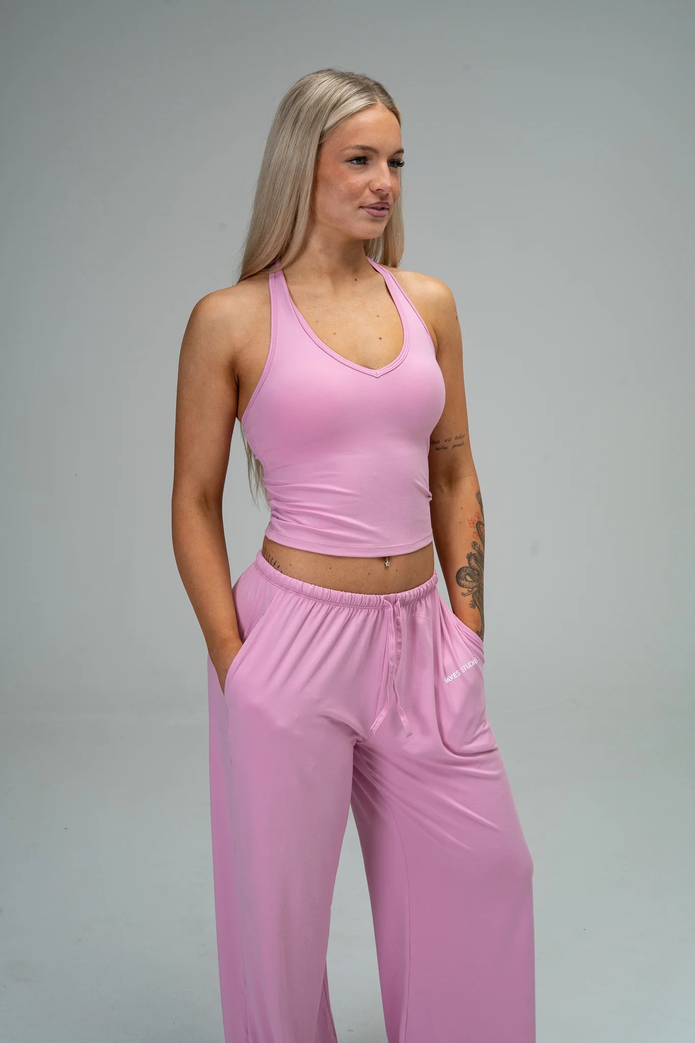 Timeless Fitted Halter Tank