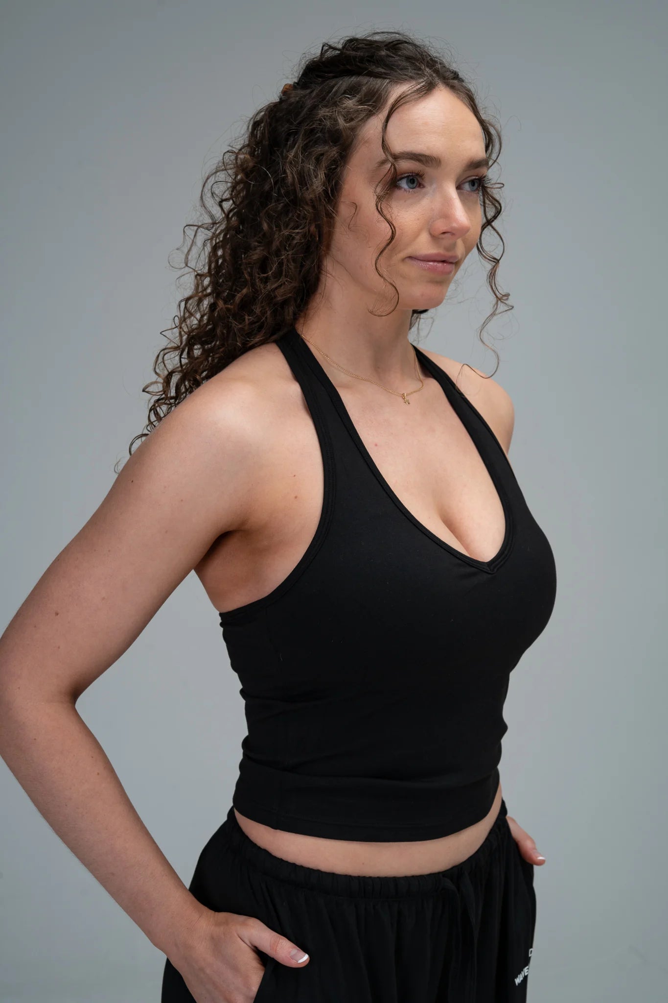 Timeless Fitted Halter Tank