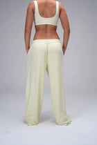 Studio Wide Leg Piped Sweatpant