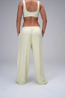 Studio Wide Leg Piped Sweatpant