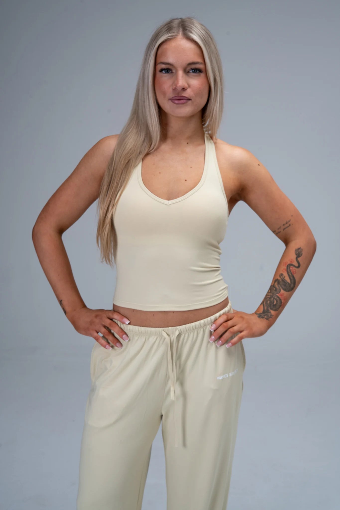 Timeless Fitted Halter Tank