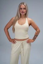 Timeless Fitted Halter Tank