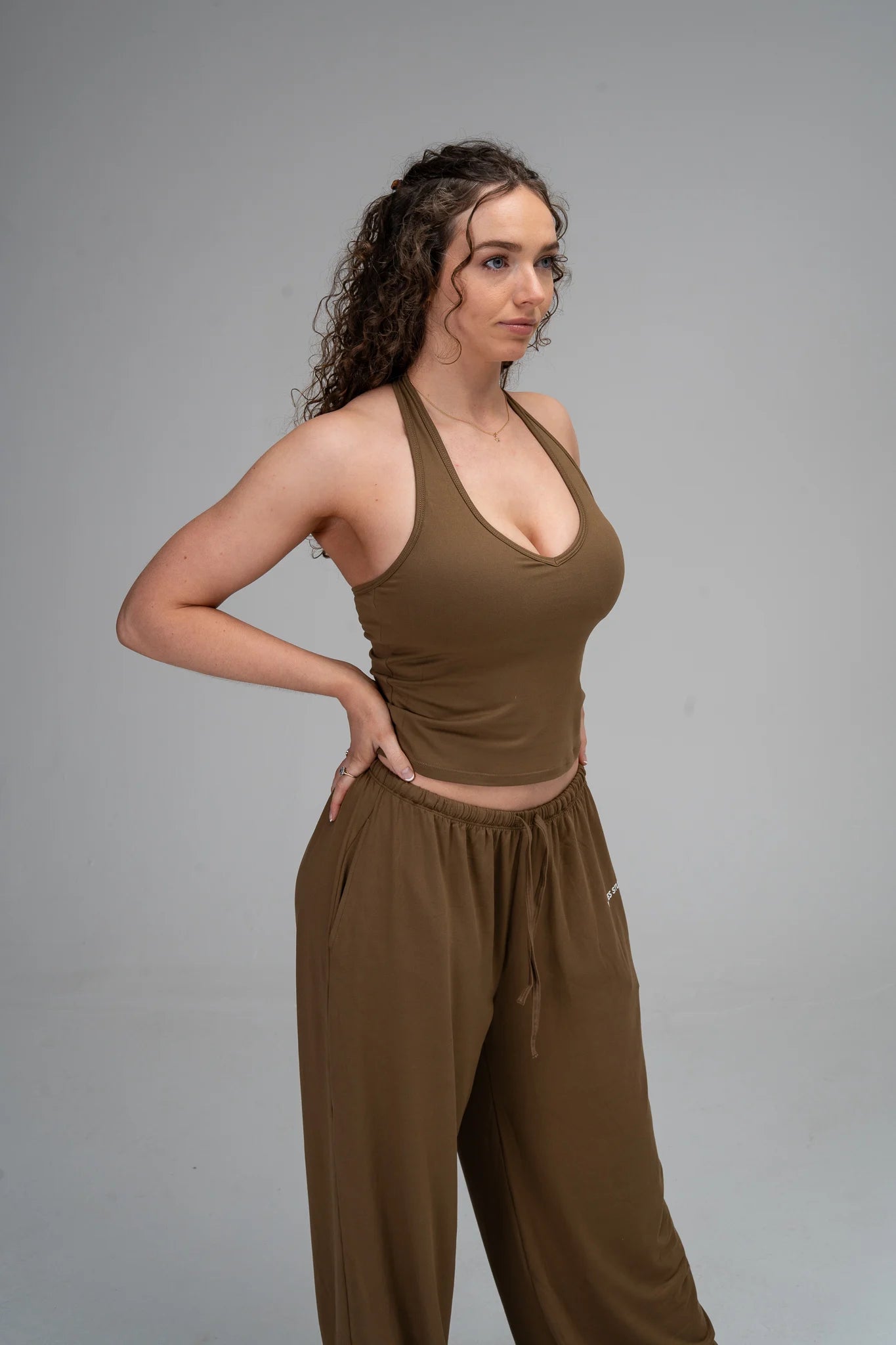Timeless Fitted Halter Tank