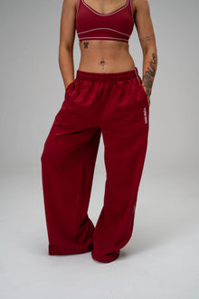 Studio Wide Leg Piped Sweatpant