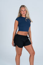 Cap-sleeve Tee