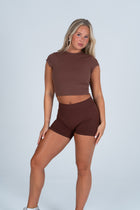 Cap-sleeve Tee