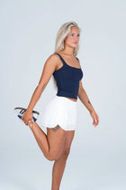 Softluxe™ U-neck Fitted Tank