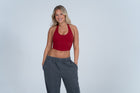 Glaze™ V-Neck Halter Tank