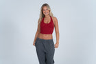 Glaze™ V-Neck Halter Tank