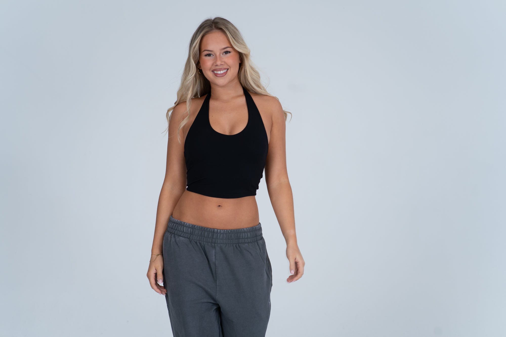 Glaze™ V-Neck Halter Tank
