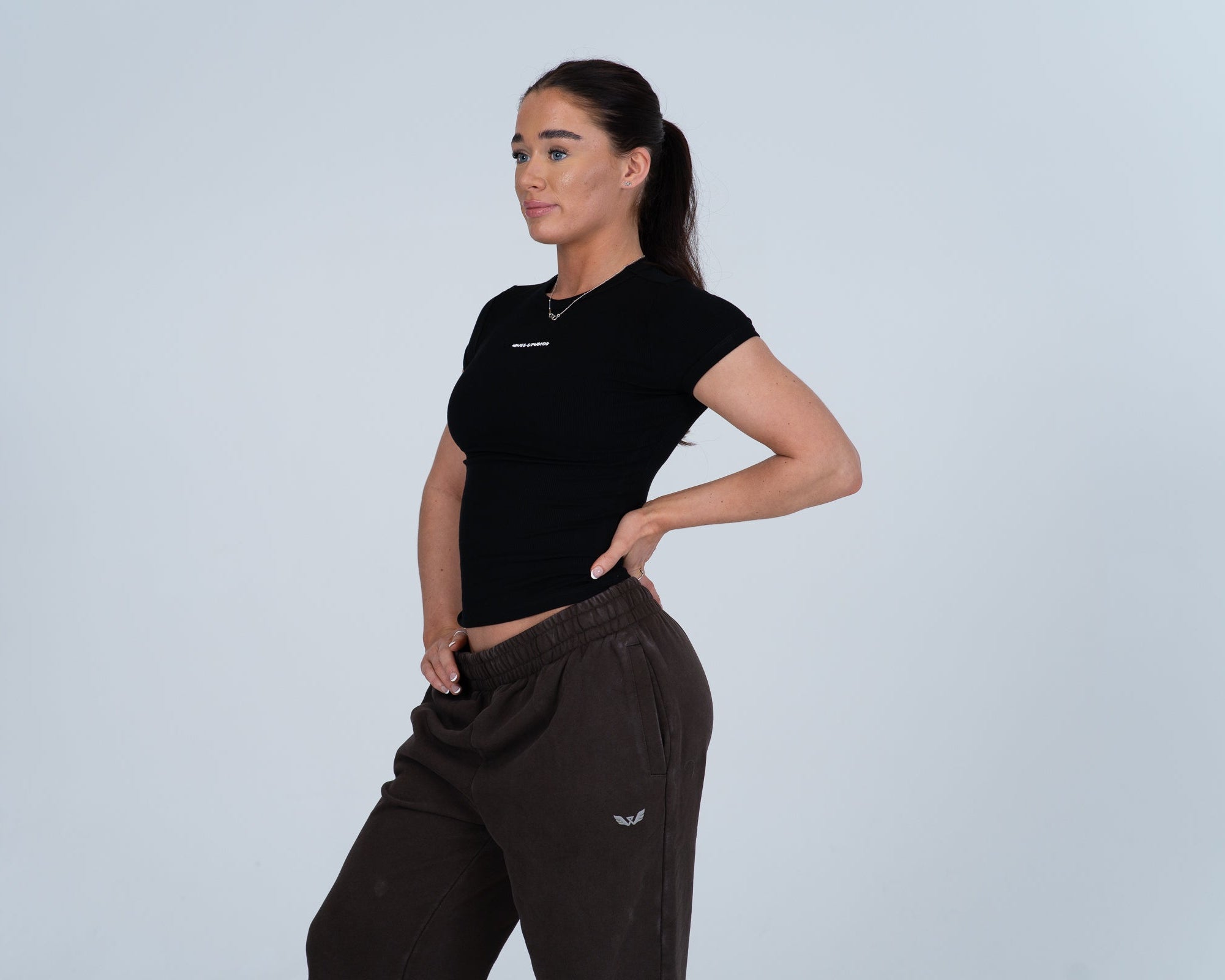 Crewneck Fitted Tee