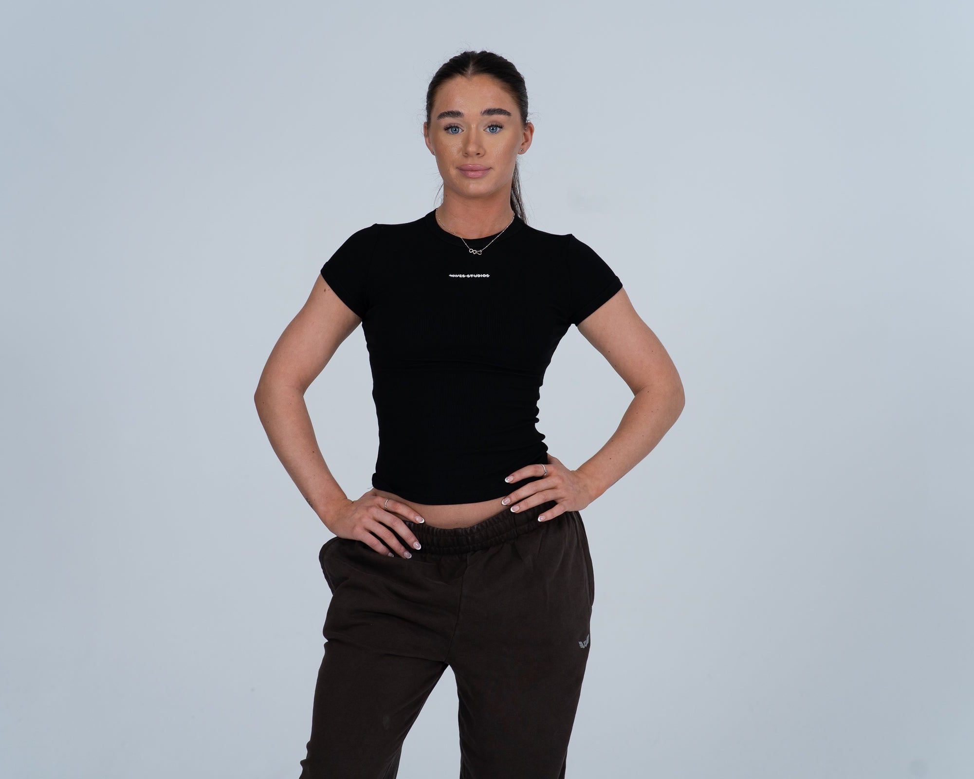 Crewneck Fitted Tee