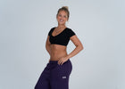 U-neck Sporty Crop Top