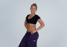 U-neck Sporty Crop Top