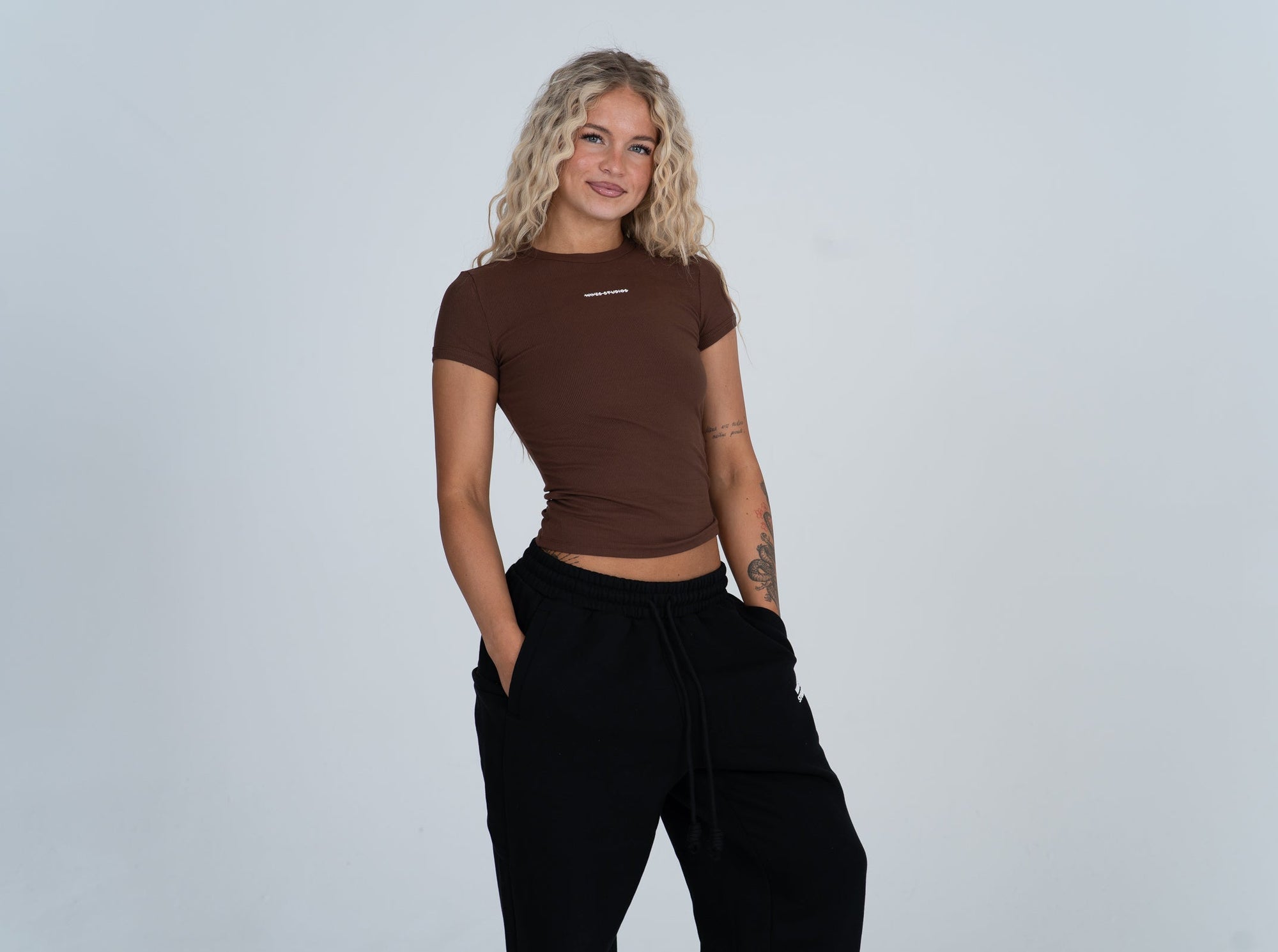 Crewneck Fitted Tee