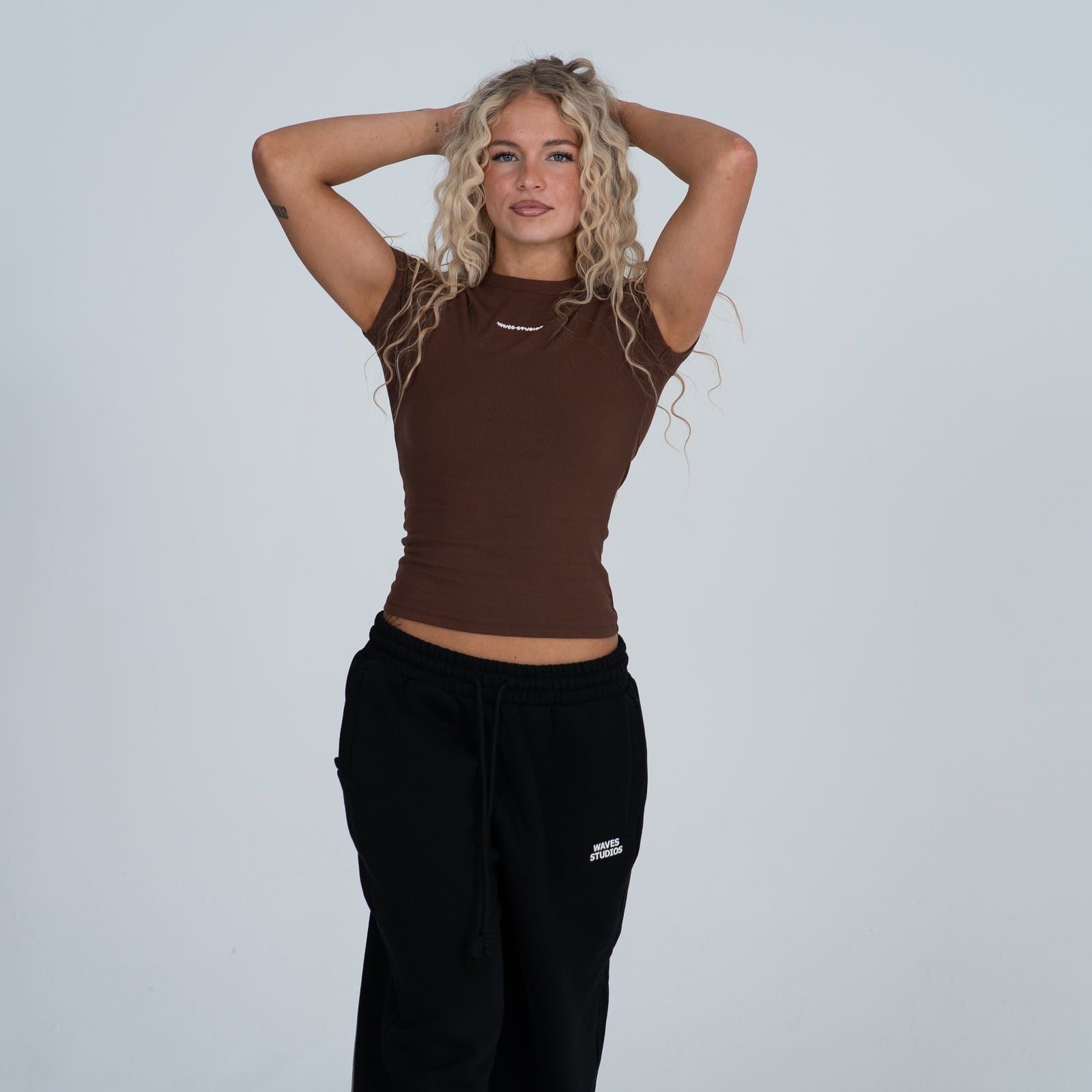 Crewneck Fitted Tee