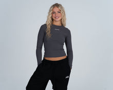 Crewneck Fitted Tee - LS