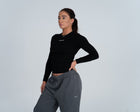 Crewneck Fitted Tee - LS