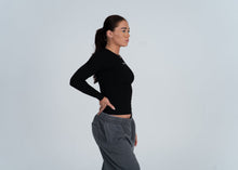 Crewneck Fitted Tee - LS